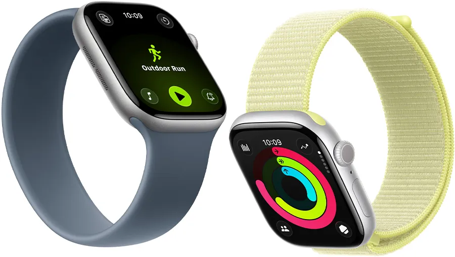 Спортивные тренировки и кольца активности с Apple Watch Series 11