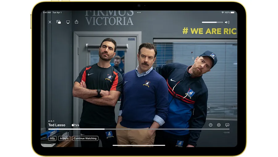 Камера 12 Мп с функцией Center Stage на iPad 11