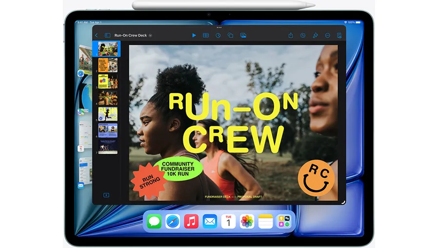 Функция Image Wand и Инструменты письма на планшете iPad Air 13 M3