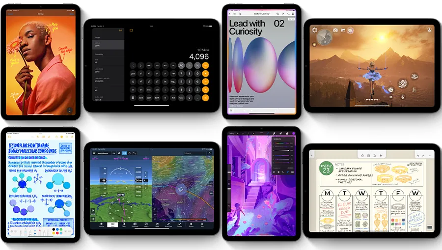 Профессиональные приложения и Logic Pro на Apple iPad mini 7