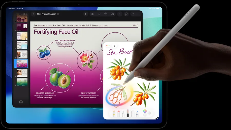 Искусственный интеллект Apple Intelligence на iPad Pro 13 M5