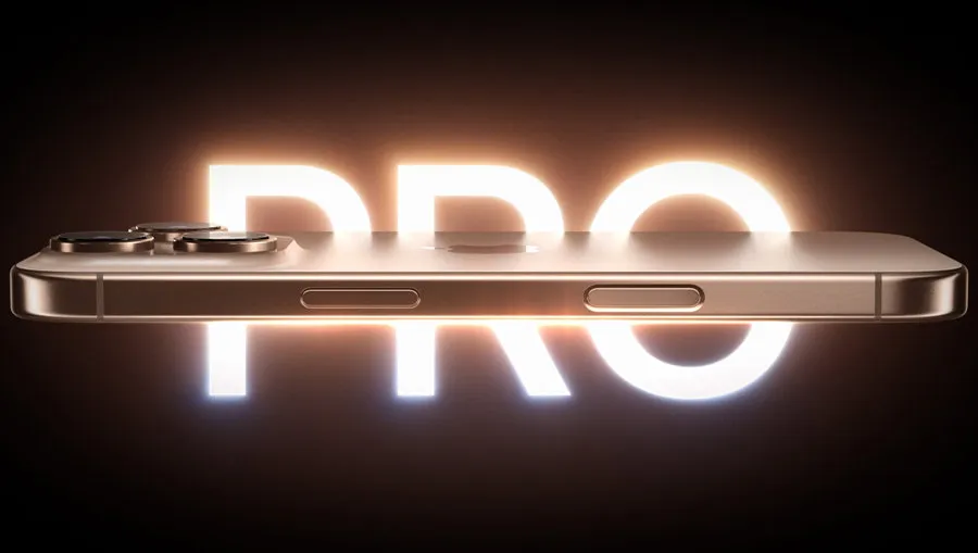 Смартфон Apple iPhone 16 Pro Max в титановом корпусе