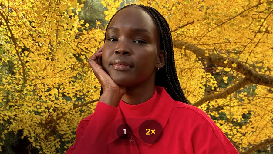 Оптический зум 2x на камере смартфона iPhone 16e