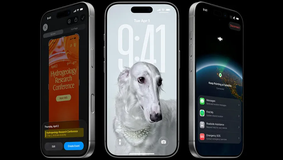 Операционная система iOS 26 с 3D-эффектами